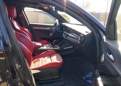 2022 Alfa Romeo Stelvio Veloce Ti Awd from USA, damaged, VIN ZASPAKBN2N7D32009